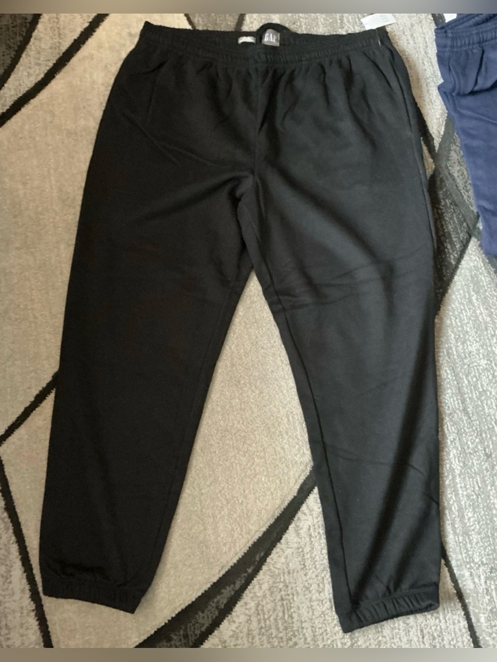 Size Large  - Gap Black Soft Cotton Blend Drawstring Pocket Sweatpants